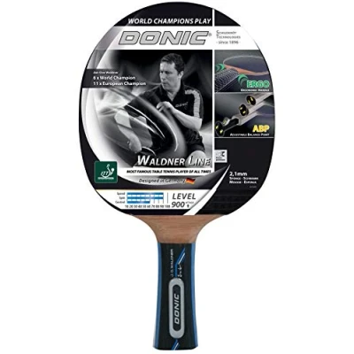 Abbildung von Schildkröt Tischtennis Schläger Waldner 900 mit ABP Technologie und Ergo Griff Tischtennisschläger, Keine Farbe, One Size