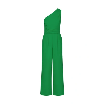 Abbildung von Apart Oneshoulder Jumpsuit, Damen, Größe: 34, Grün