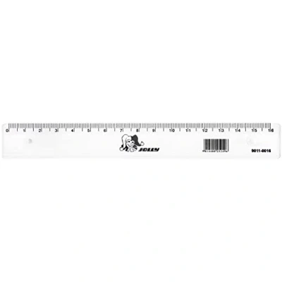 Abbildung von M + R Lineal 40,0 cm glasklar