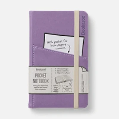 Abbildung von IF Bookaroo Notizbuch, A6, Aubergine