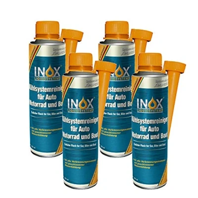 Abbildung von INOX® Kühlsystemreiniger Additiv, 4 x 250 ml Kühlerschutz für Auto, Motor und Boot