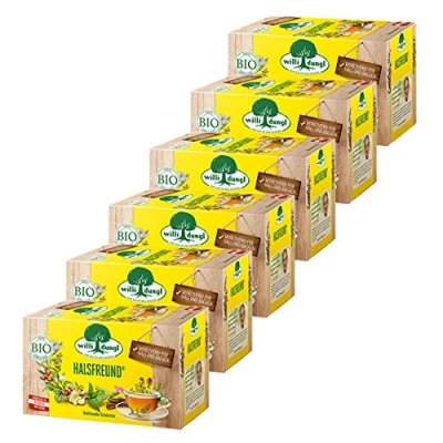 Abbildung von Willi Dungl Halsfreund Bio Kr?utertee / 10er Pack