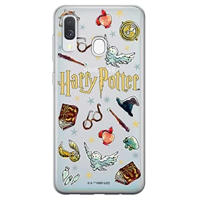 Abbildung von ERT GROUP Handyhülle für Samsung A40 Original und offiziell Lizenziertes Harry Potter Muster 226 optimal an die Form des Handy angepasst, teilweise transparent