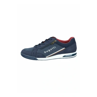 Abbildung von bugatti Sneaker low, Herren, Größe: 42, Dark blue cognac Schuhe