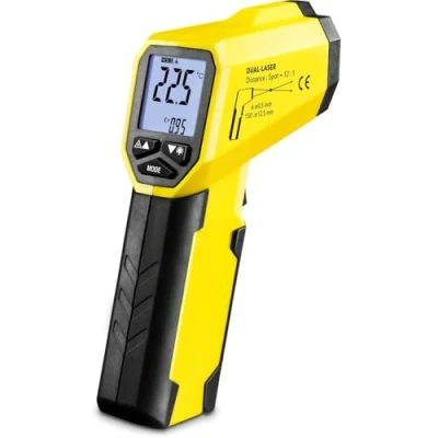 Abbildung von TROTEC Raumthermometer Pyrometer BP21, Infrarot, Alarmfunktion, LCD Display
