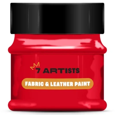 Abbildung von 7 Artists Textilfarbe Acryl Farbe, Leder Stoff Textil Farbe 50 ml