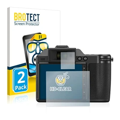 Abbildung von BROTECT (2 Stück Schutzfolie für Fujifilm X H2 Displayschutz Folie Ultra Klar