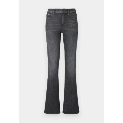 Abbildung von G STAR 3301 Flare Jeans Bootcut, Damen, Größe: 24x30, Worn in asteroid grey