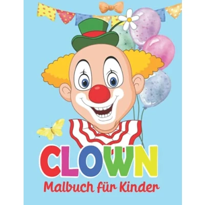 Abbildung von Clown Malbuch für kinder: Malvorlagen Jungen und Mädchen
