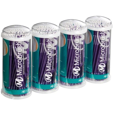 Abbildung von Microbrush Tube Series Applikatoren regular violett 400