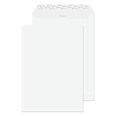 Abbildung von Blake Premium Business 91891 Briefumschläge Haftklebung Diamant Weiß Laid C4 324 x 229 mm 120 g/m² 250 Stück