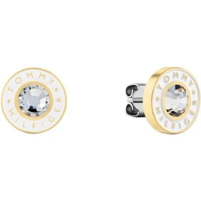 Abbildung von Tommy Hilfiger Ohrringe goldcoloured, Damen, Größe: One Size, Gold coloured