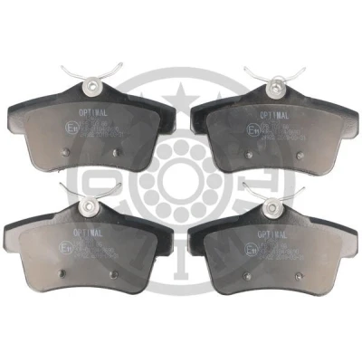 Abbildung von OPTIMAL BP 12468 Bremsbelagsatz Hinterachse PEUGEOT: 508 I SW, 5008 I, 308 Schrägheck, CITROËN: C4 II DS5 DS4 Schrägheck