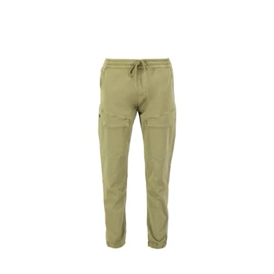 Abbildung von Alpha Industries Hidden Jogger Cargohose, Herren, Größe: Large, Olive