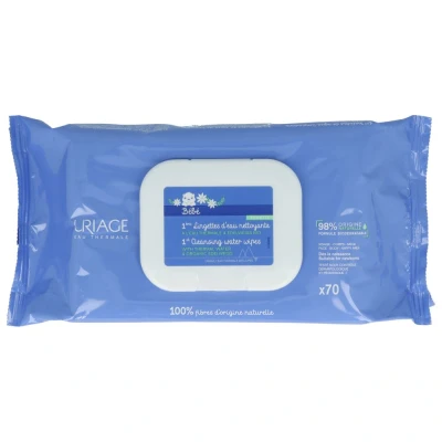 Abbildung von Uriage Tücher Bébé Lingettes Nettoyantes Cleansing Wipes