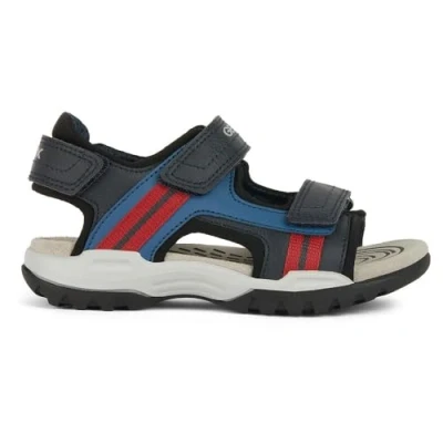 Abbildung von Geox J Borealis Boy A Sandal, Navy/RED, 38 EU