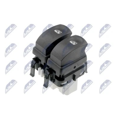 Abbildung von NTY EWS RE 020 Schalter, Fensterheber vorne links RENAULT: Clio 3, TWINGO 2, III Grandtour