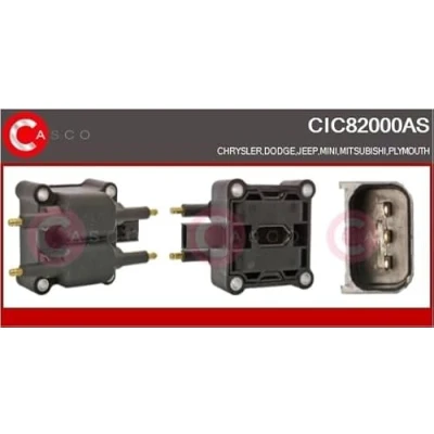 Abbildung von CASCO CIC82000AS Zündspule 3 polig MINI: Schrägheck, Cabrio, MITSUBISHI: Lancer 7 Kombi, Outlander I SUV, L300 / Delica III Bus