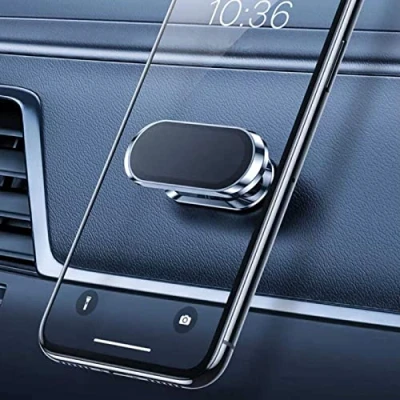 Abbildung von YGKJ Handyhalterung Auto Magnet, KFZ Handyhalter 360 Grad Einstellbar Magnetische Handy Halterung fürs Armaturenbrett mit 6 Starke Kompatibel für iPhone Samsung Huawei Smartphone usw (Gray)