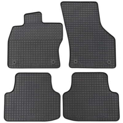Abbildung von PETEX Gummimatten passend für Octavia III Limousine ab 02/2013 03/2020 / Kombi 05/2013 Scout 10/2014 Fußmatten schwarz 4 teilig