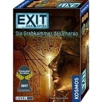 Abbildung von Kosmos Spiel, Rätselspiel EXIT, Das Die Grabkammer des Pharao, Made in Germany