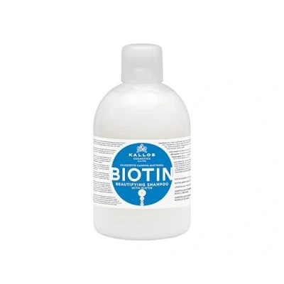 Abbildung von KALLOS Biotin Beautifying Shampoo für glänzendes und glanzloses Haar 1000ml