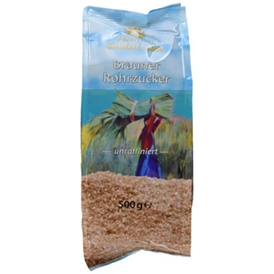 Abbildung von Golden Cane Brauner Rohrzucker (1 x 500 g Packung)