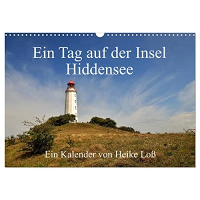 Abbildung von Ein Tag auf der Insel Hiddensee (Wandkalender 2025 DIN A3 quer), CALVENDO Monatskalender