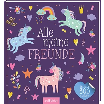 Abbildung von Ars Edition Poesiealbum Alle meine Freunde Einhorn