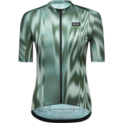 Abbildung von GORE WEAR Damen Spirit Paint Jerseys, Lab Grau/Utility Grün, 42 EU