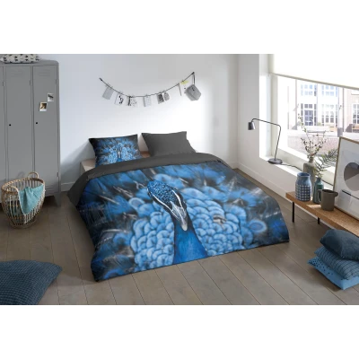 Abbildung von PURE luxury collection Wendebettwäsche &quot;Proud&quot;, (2 tlg.), mit Pfauenvogel