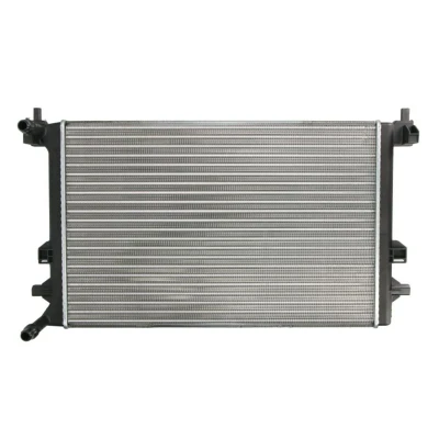 Abbildung von NRF 50042A Kühler, Motorkühlung Aluminium 620 410 24 Kühlrippen mechanisch gefügt VOLKSWAGEN: Golf 7 Schrägheck, Variant, Passat B8 Variant