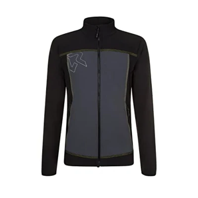 Abbildung von Rock Experience REMJ10811 HUNTER SOFTSHELL Jacket Men&#039;s 0208 CAVIAR+1323 EBONY+2286 EVENING PRIMROSE XL