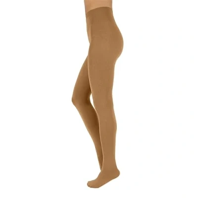 Abbildung von CALZITALY Warme Winter Strumpfhosen aus Wolle Kaschmir, 150 DEN S, M, L, XL, 2XL, 3XL, 4XL Made in Italy (XL, Camel)