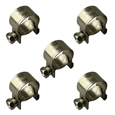 Abbildung von On1shelf Mini Kraftstoffleitungsschlauchschellen, Edelstahl, 911 mm, 5 Stück