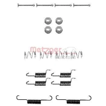 Abbildung von METZGER 105 0871 Zubehörsatz, Feststellbremsbacken SUBARU: Legacy 3 Limousine, Impreza II Forester I