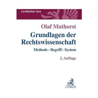 Abbildung von Grundlagen der Rechtswissenschaft: Methode, Begriff, System (Lernbücher Jura)