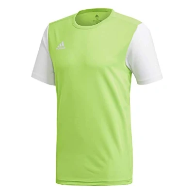 Abbildung von adidas Performance Estro 19 Fussball Sport Tshirt, Herren, Größe: Small, Solar green/white