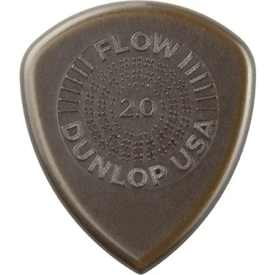 Abbildung von Jim Dunlop Flow 549R2.0 Gitarrenplektren, Standardgriff, 2,0 mm