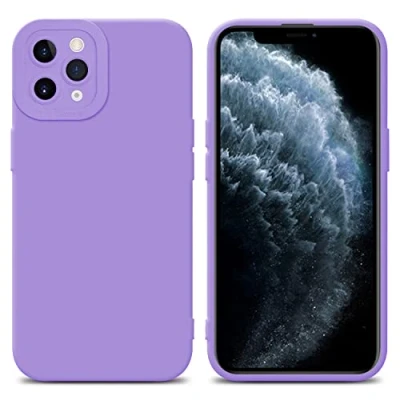 Abbildung von Cadorabo Hülle kompatibel mit Apple iPhone 11 PRO Schutzhülle TPU Silikon Case Liquid Design Kameraschutz Slim Kratzfest Weiche Gummi Rundumschutz für in Lila