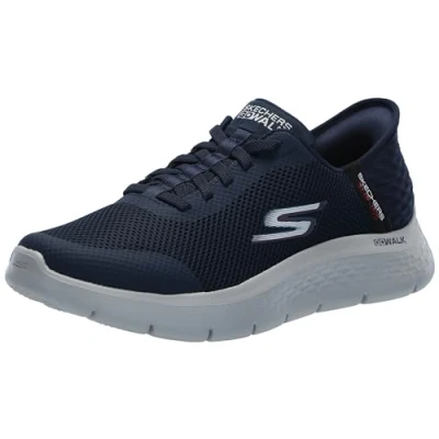 Abbildung von Skechers Herren Go Walk Flex Up Hands Free Slip ins Sneaker, Marineblau, 45.5 EU