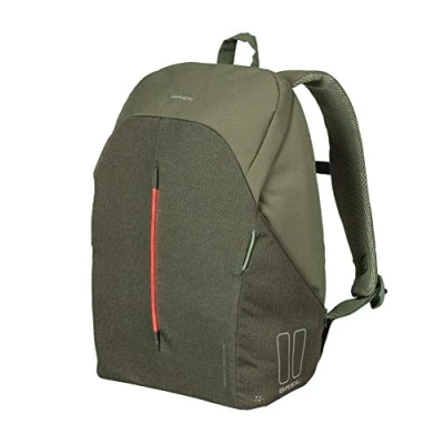 Abbildung von Rucksack Für 15,6&quot; Laptop Basil B Safe Commuter 18 Liter 29 X 14 45 Cm Olivengrün