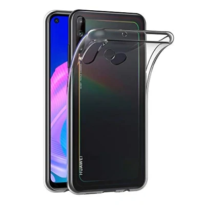 Abbildung von AICEK Hülle Compatible für P40 Lite E / Y7p Honor 9C Transparent Silikon Schutzhülle Huawei Case Clear Durchsichtige TPU Bumper Handyhülle (6,39 Zoll)