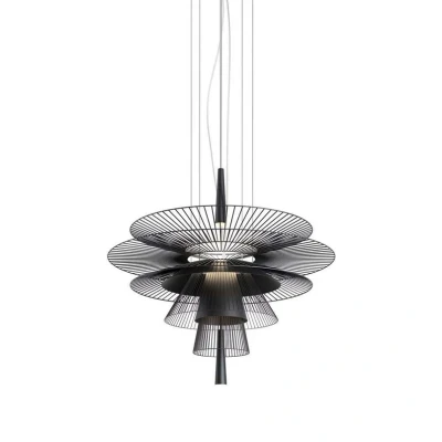 Abbildung von Forestier Gravity 1 Hängeleuchte Ø86cm schwarz