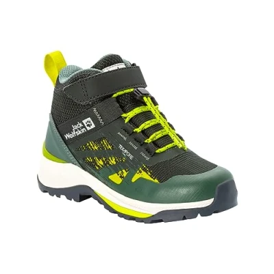 Abbildung von Jack Wolfskin Villi Hiker Texapore MID Unisex Hikingschuh für Kinder, Größe: 31, Slate green Kunststoff/textil