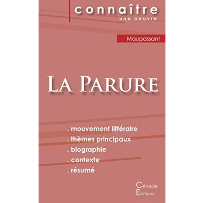 Abbildung von Fiche de lecture La Parure Guy Maupassant (Analyse littéraire référence et résumé complet)