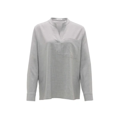 Abbildung von Opus Fanell Bluse, Damen, Größe: 44, Hazy fog melange