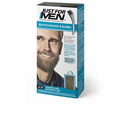 Abbildung von Jfm Bigote Barba Castaño Claro. Color Base 14g, Activador 14g M 25