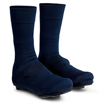 Abbildung von GripGrab Flandrien wasserdichte Gestrickte Rennrad Regenschutz Überschuhe Knitted Aero Radsport Übersocken Cover Socks
