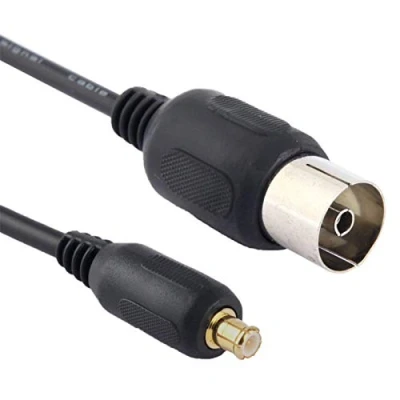 Abbildung von SM PC® Koaxial Adapter, Koax Kupplung auf MCX Stecker Antenne DVB T #438